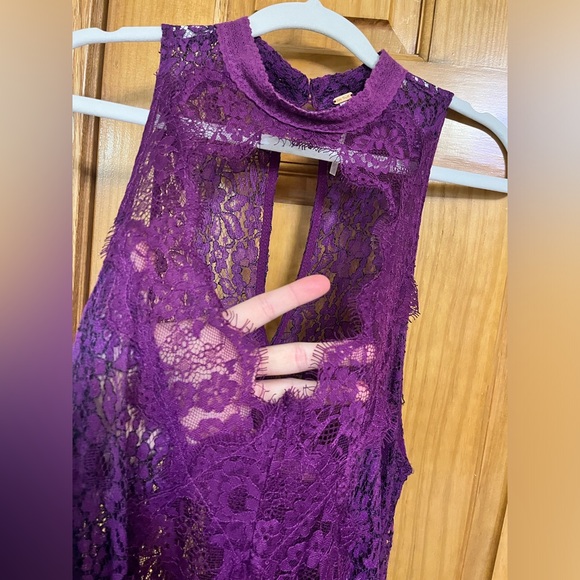 Purple free people tunic - Picture 6 of 6